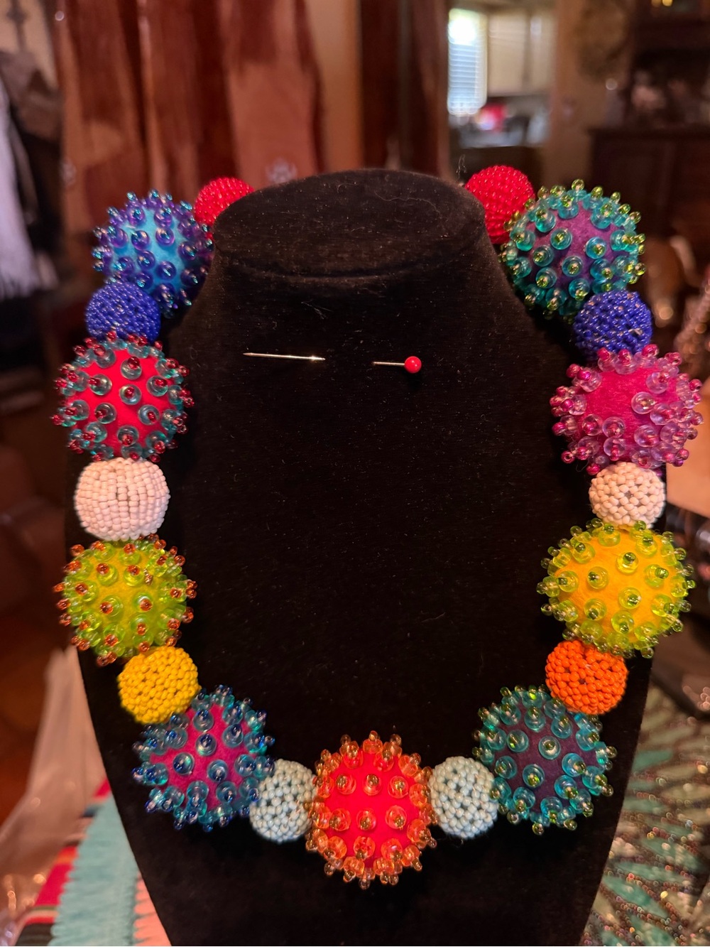Unique Handmade Beaded Necklace